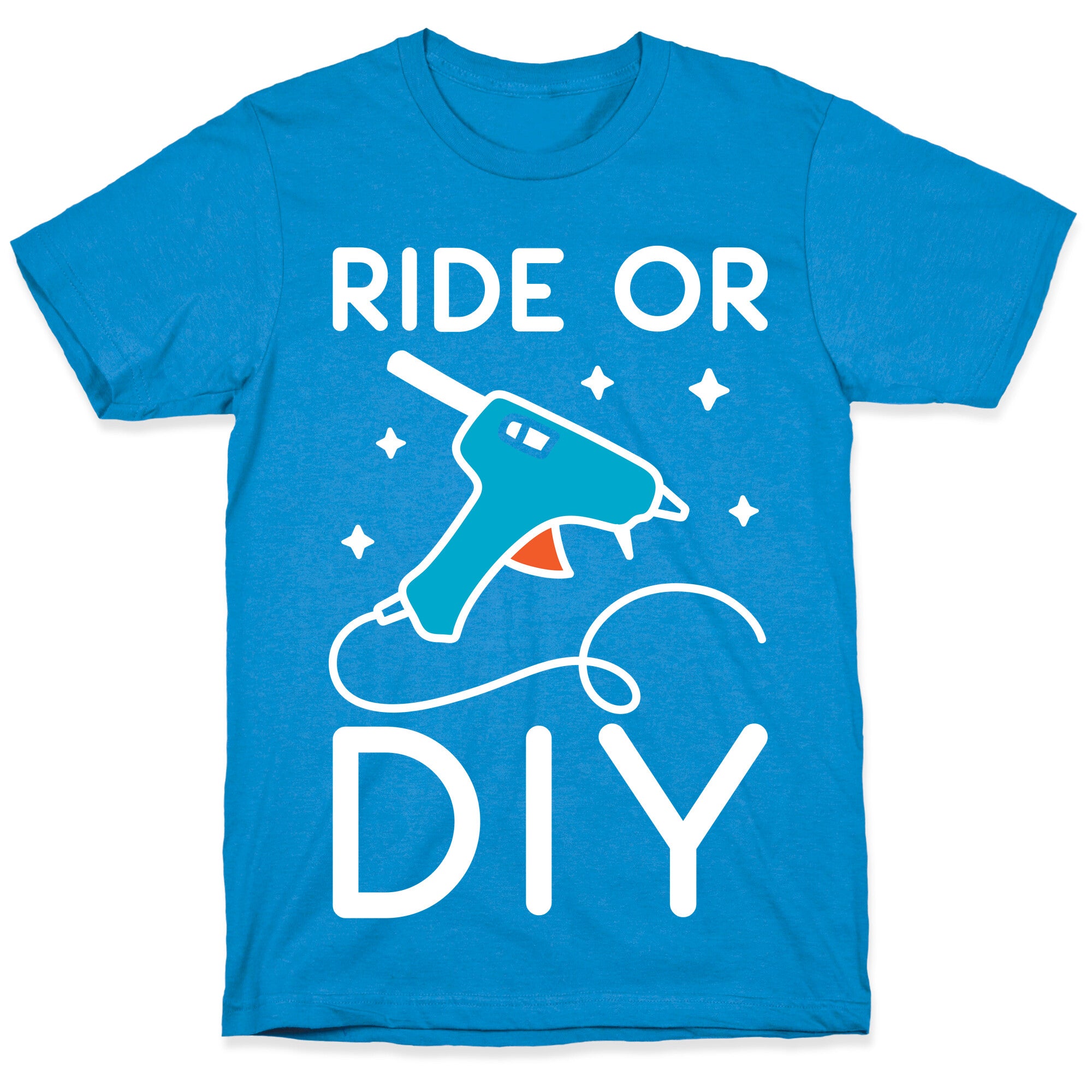 Ride Or DIY Pair 1/2 T-Shirt